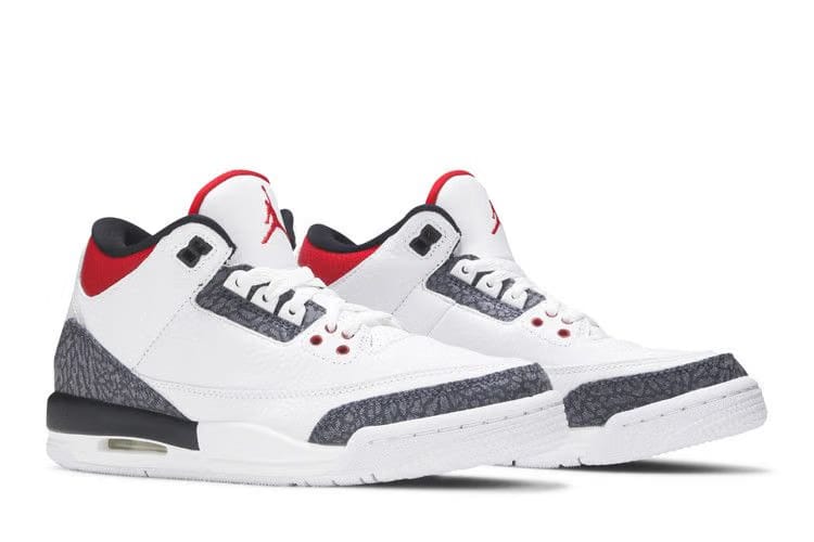 Air Jordan 3 Retro Denim SE GS Fire Red