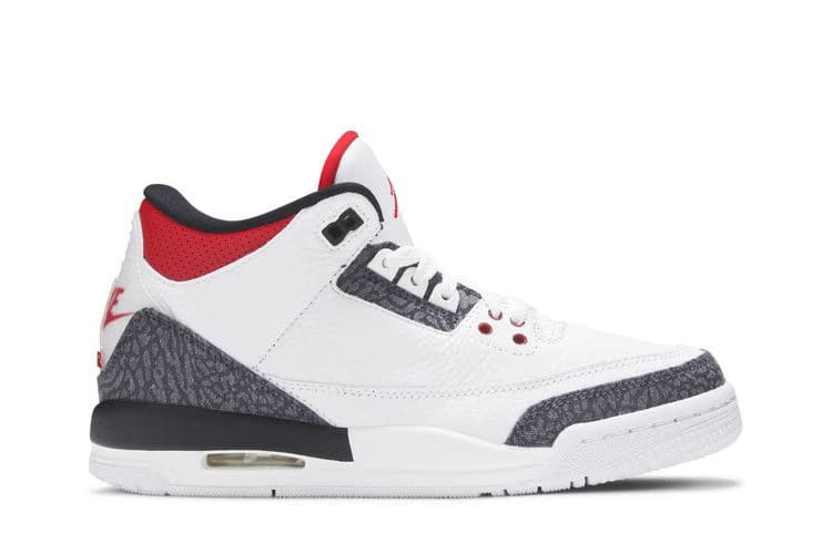 Air Jordan 3 Retro Denim SE GS Fire Red