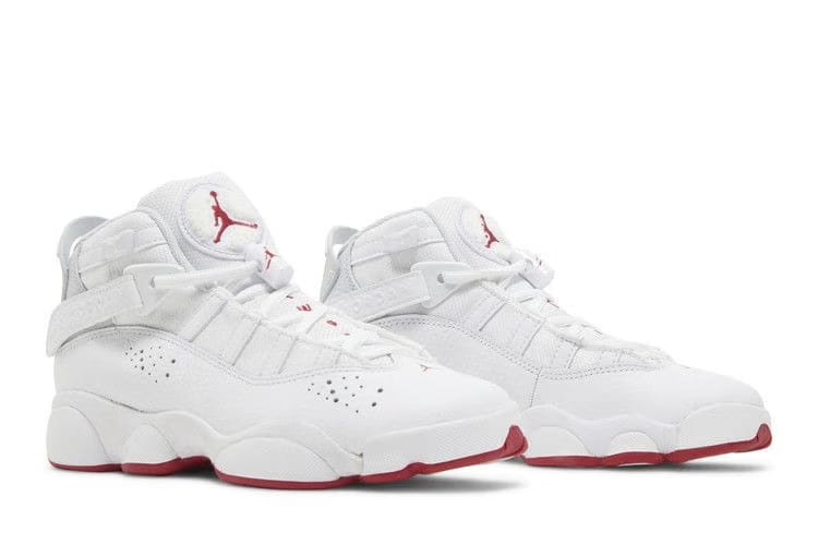 Air Jordan 6 Rings GS White Mystic Hibiscus