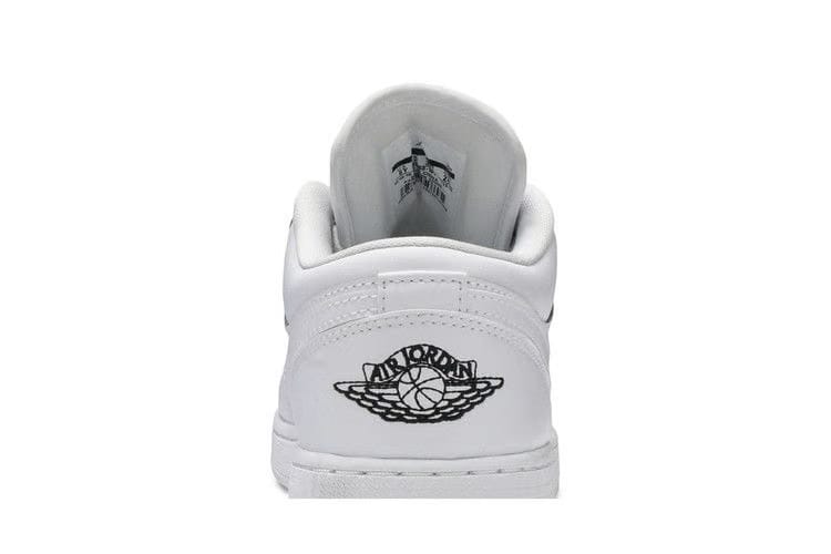 Air Jordan 1 Low GS White Black