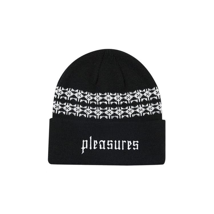 Pleasures Wire Jacquard Beanie Black