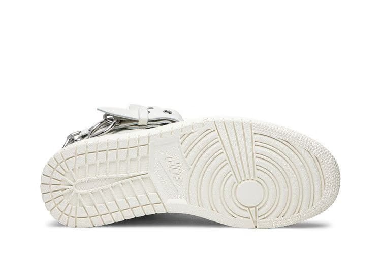 Comme des Garçons x Air Jordan 1 Retro Strap High White