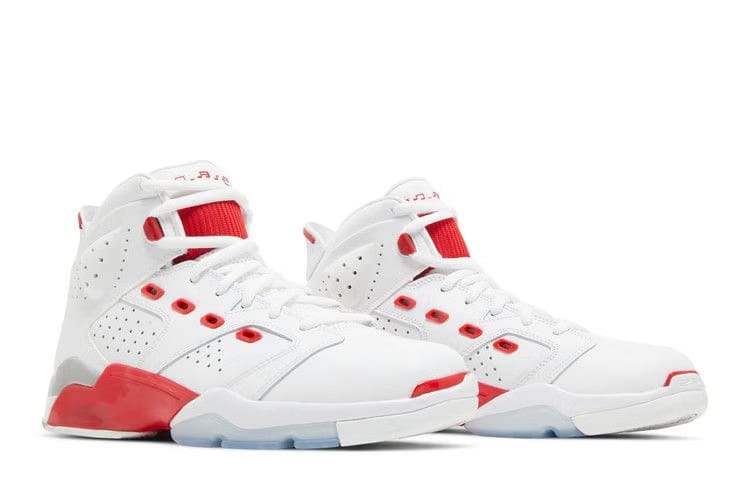 Air Jordan 6-17-23 White Fire Red