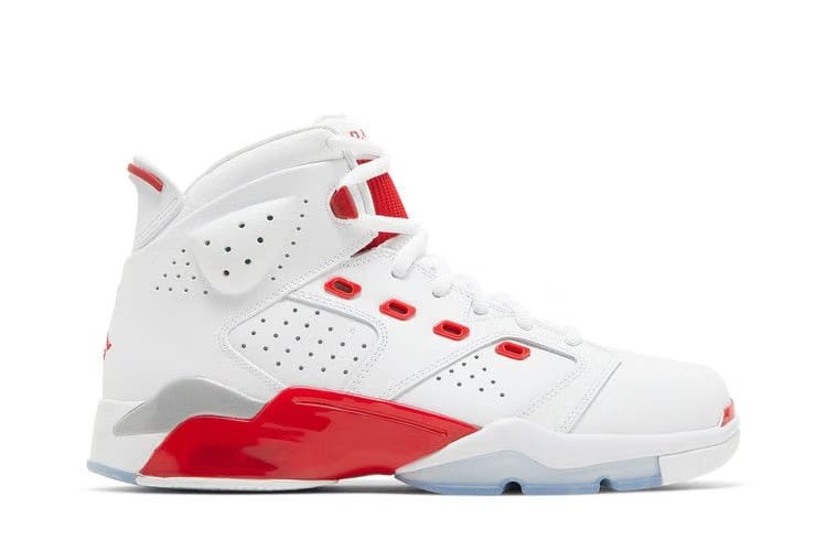 Air Jordan 6-17-23 White Fire Red