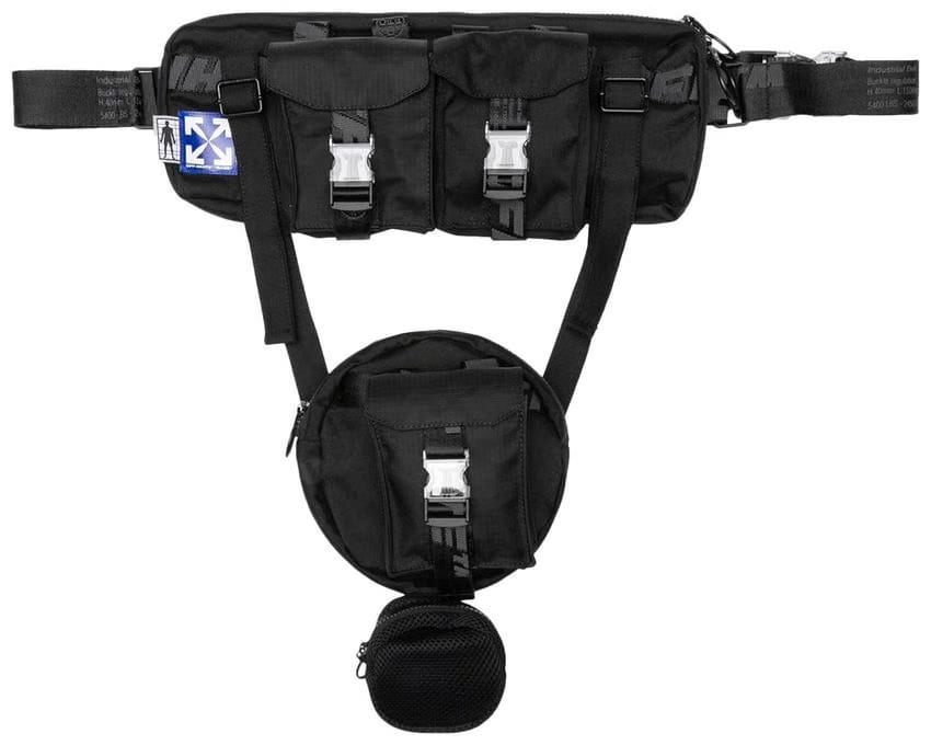 Off-White Combinable Fanny Pack Black