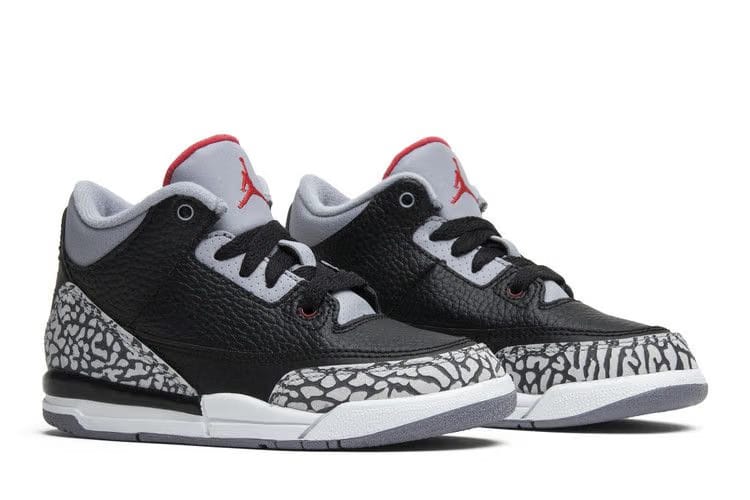 Air Jordan 3 Retro OG PS Black Cement 2018