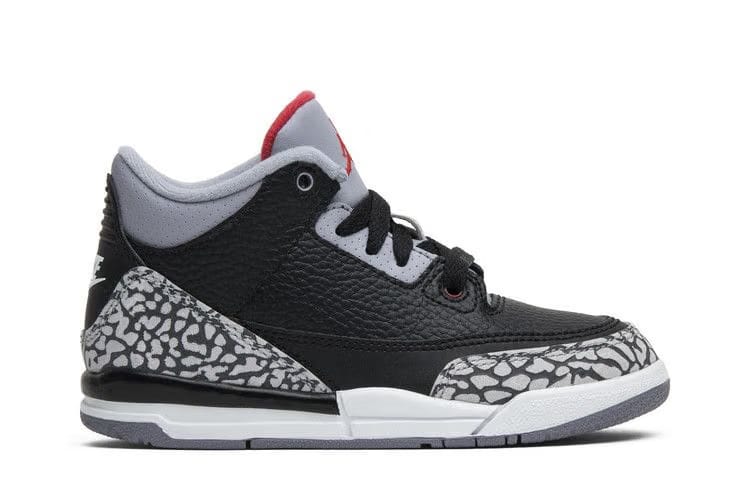 Air Jordan 3 Retro OG PS Black Cement 2018