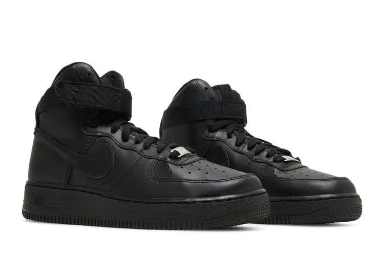 Air Jordan Air Force 1 High LE GS Triple Black
