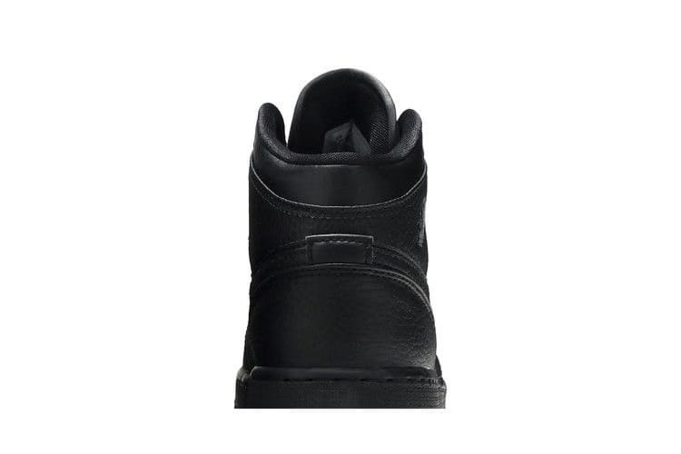 Air Jordan 1 Mid GS Triple Black 2020
