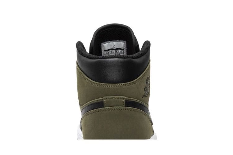 Air Jordan 1 Mid Olive Canvas