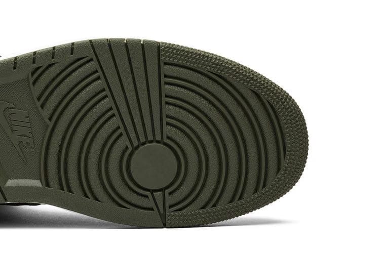 Air Jordan 1 Mid Olive Canvas