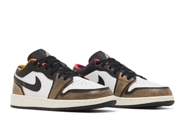 Air Jordan 1 Low SE GS Wear-Away - Tan