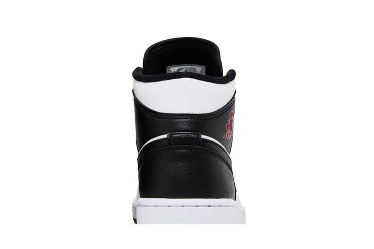 Wmns Air Jordan 1 Mid 'White Black'