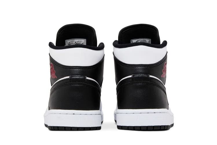 Wmns Air Jordan 1 Mid 'White Black'