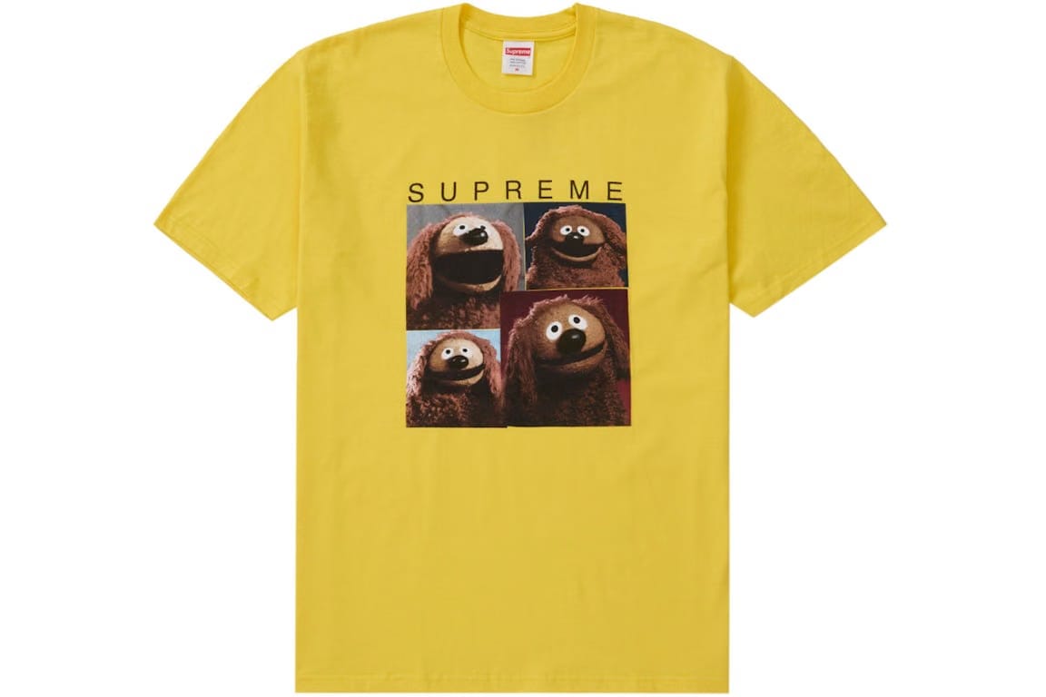 Supreme Rowlf T-Shirt Yellow