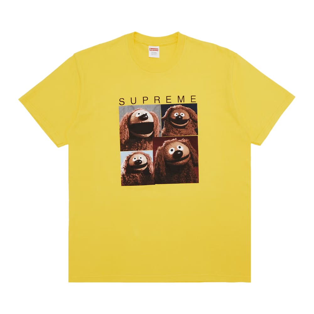 Supreme Rowlf T-Shirt Yellow