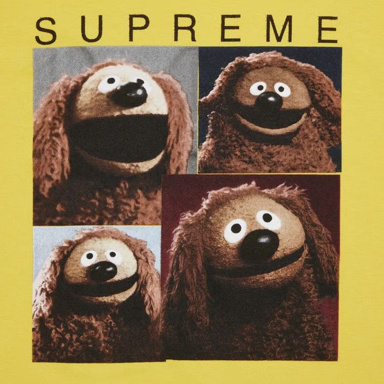 Supreme Rowlf T-Shirt Yellow