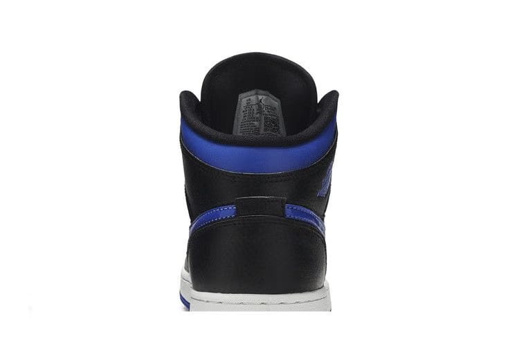 Air Jordan 1 Mid GS Black Hyper Royal