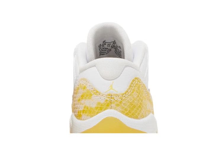 Air Jordan 11 Retro Low TD Yellow Snakeskin