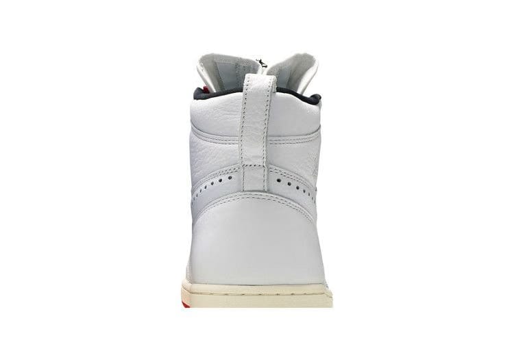 Air Jordan 1 Retro High Zip White University Red