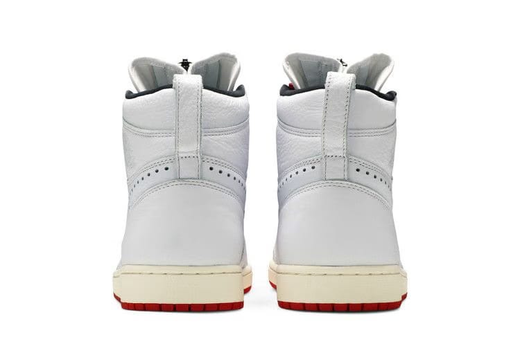 Air Jordan 1 Retro High Zip White University Red