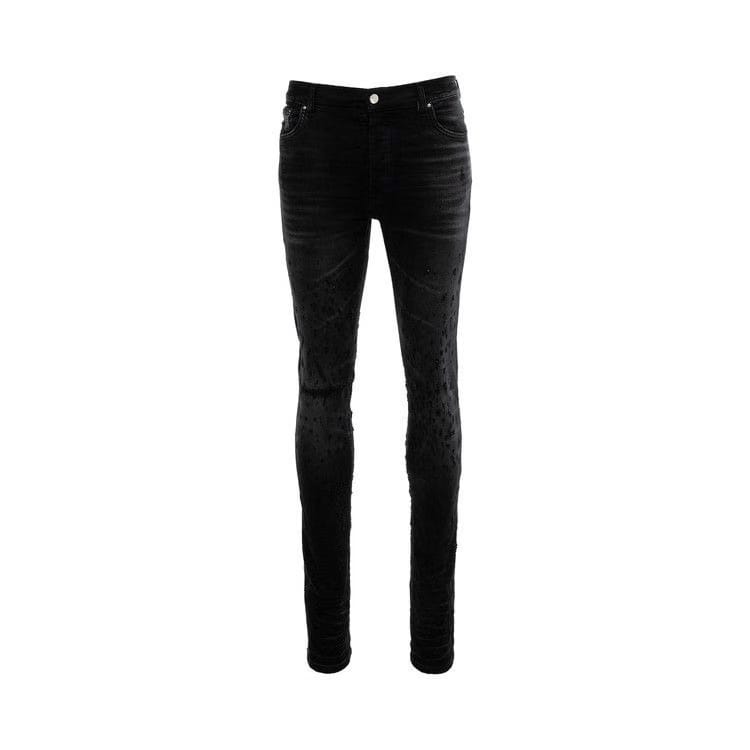 Amiri Shotgun Skinny Jean Faded Black