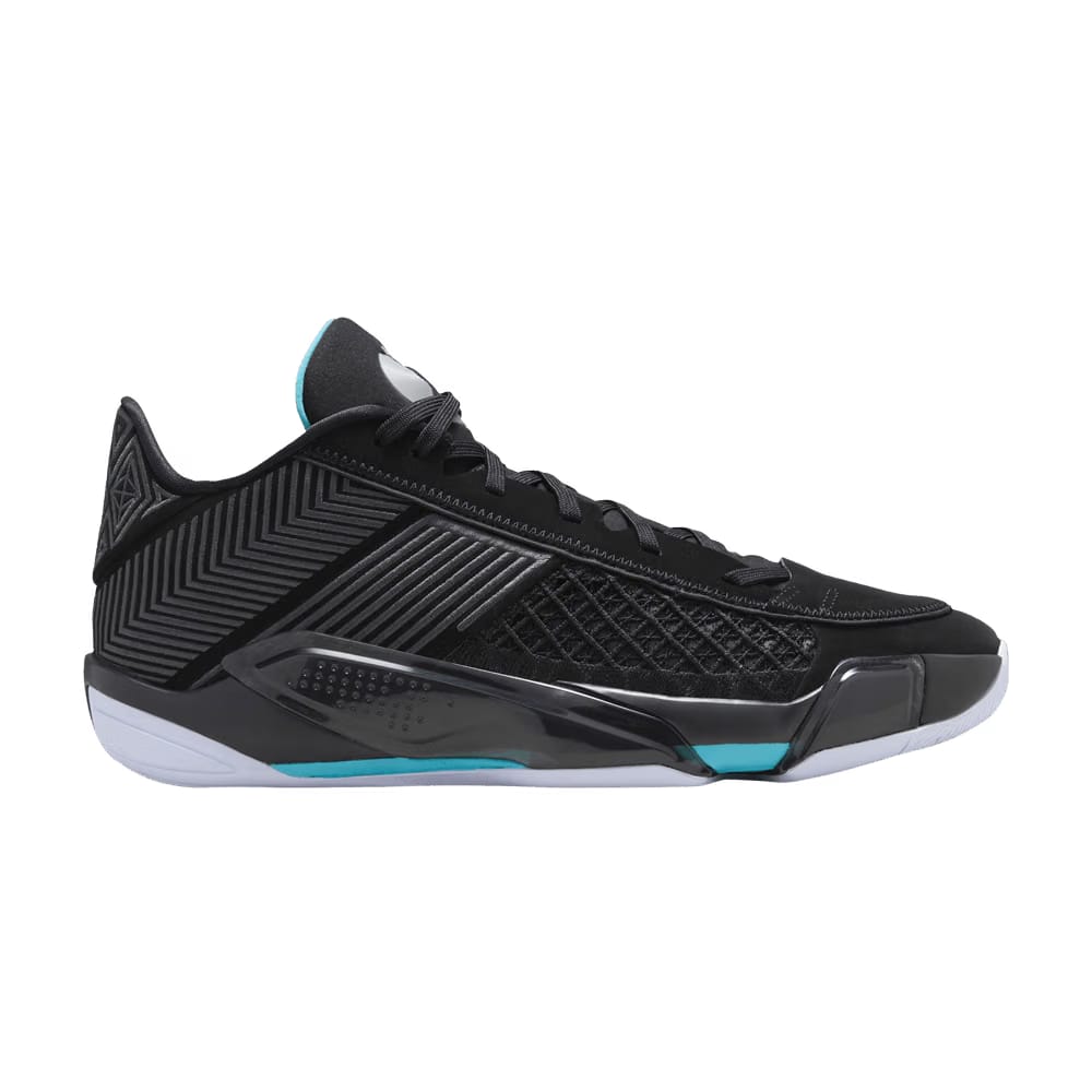 Air Jordan 38 Low PF Black Gamma Blue