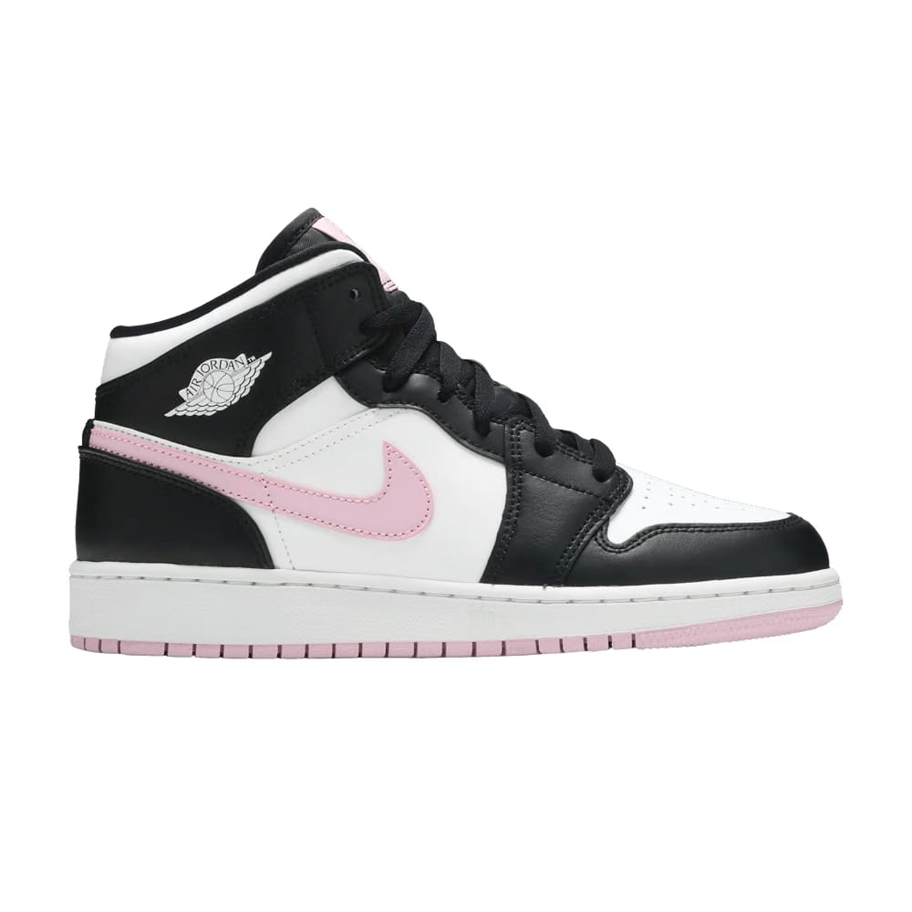 Air Jordan 1 Mid GS White Light Arctic Pink