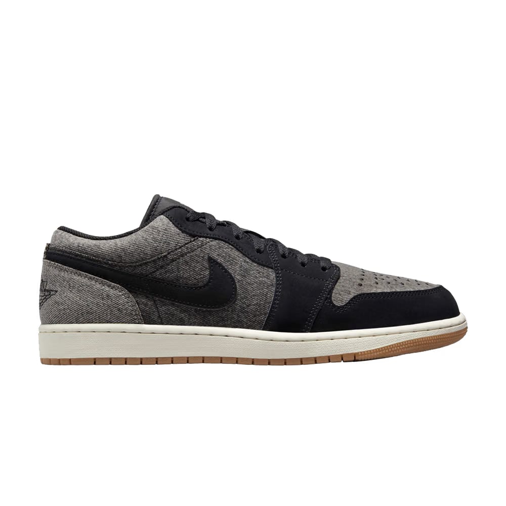 Air Jordan 1 Low Black Denim