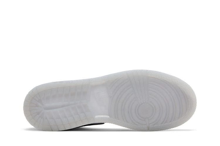 Air Jordan 1 Mid SE GS Patent Cool Grey