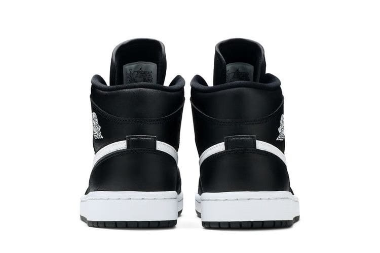 Wmns Air Jordan 1 Mid 'Black White'