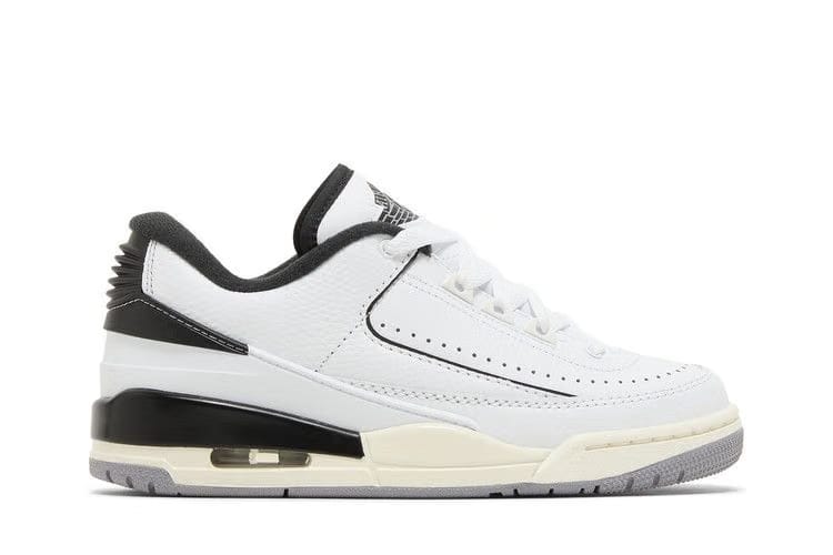 Air Jordan 2/3 GS White Black