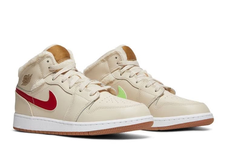 Air Jordan 1 Mid Utility GS Fleece
