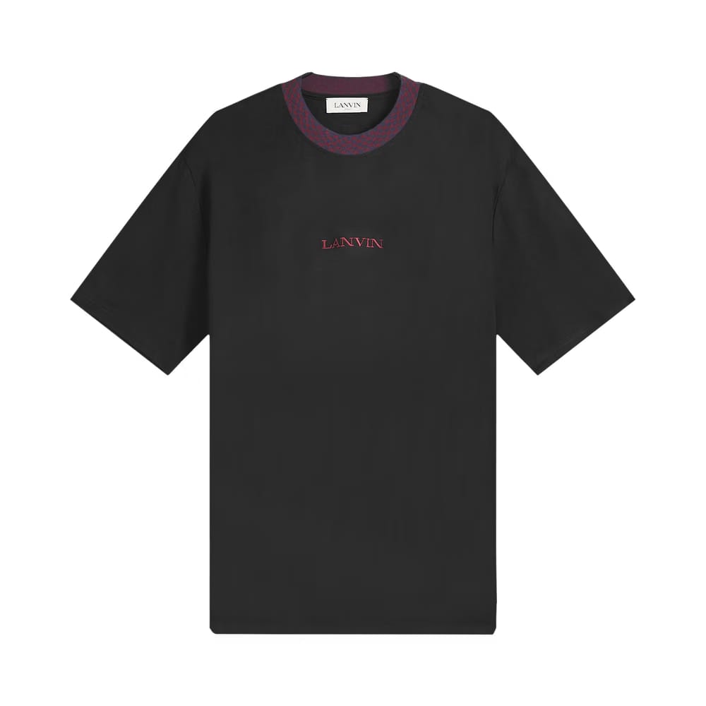 Lanvin Logo T-Shirt Black