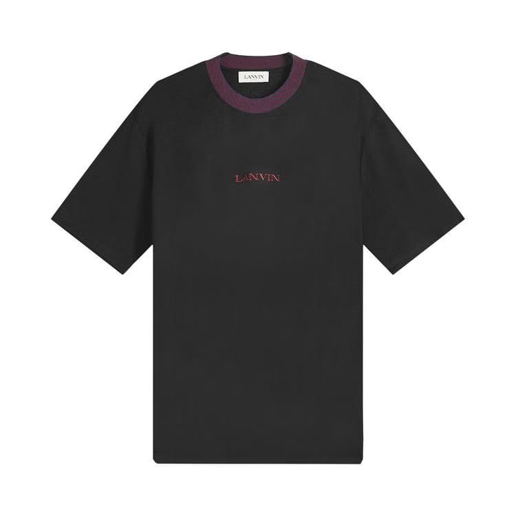 Lanvin Logo T-Shirt Black