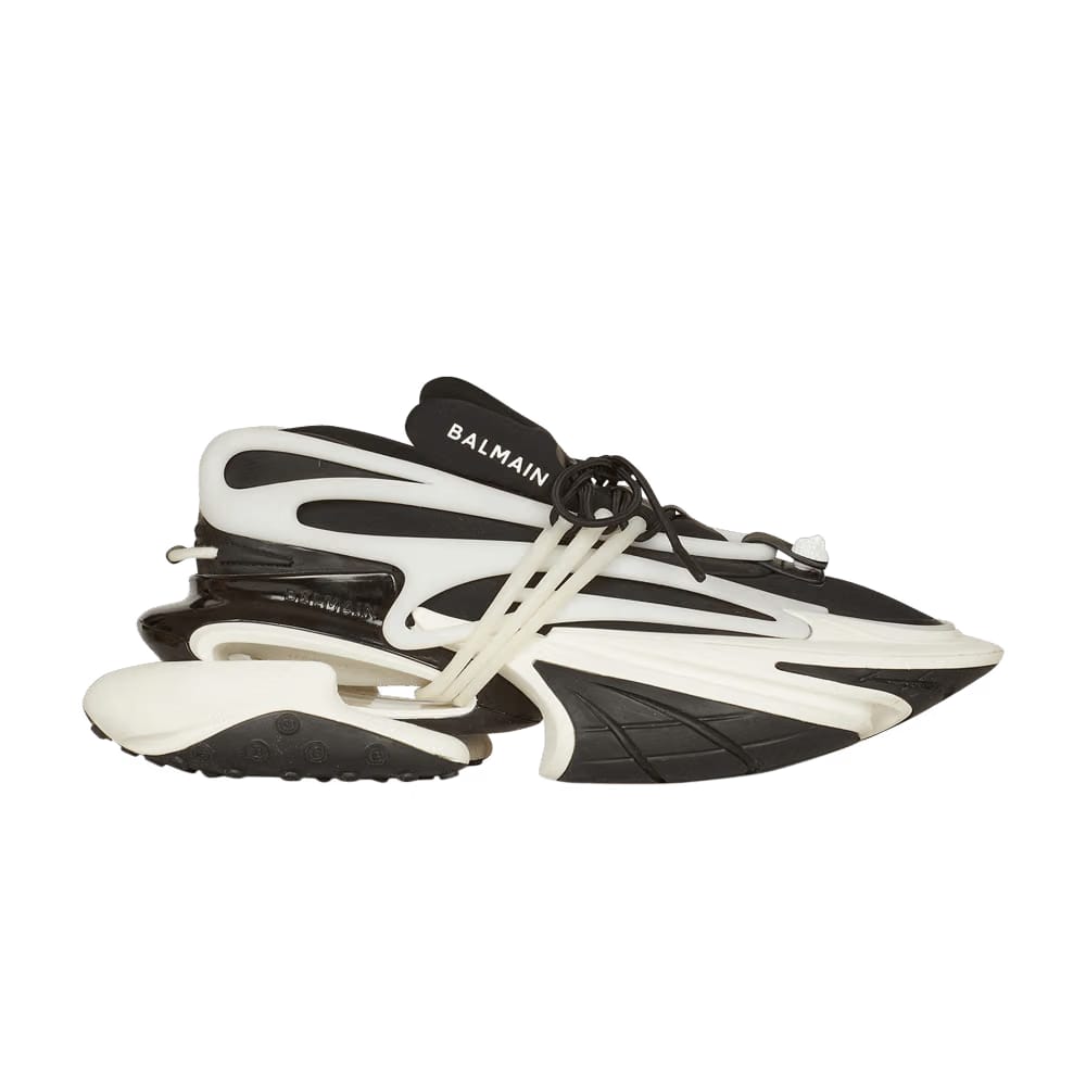 Balmain Unicorn Low Black White