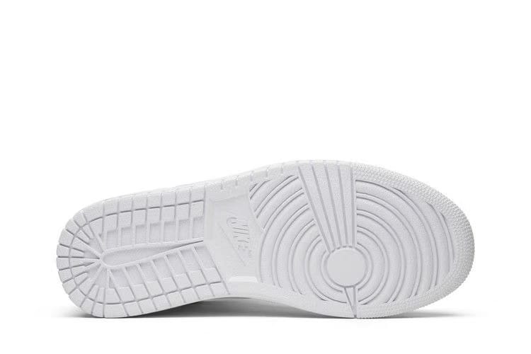 Air Jordan 1 Retro Mid White Pure Platinum