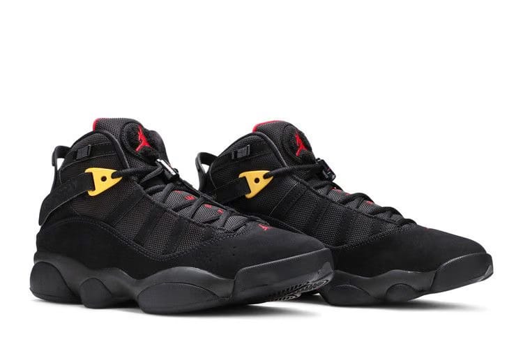 Air Jordan 6 Rings Black Red Sulfur