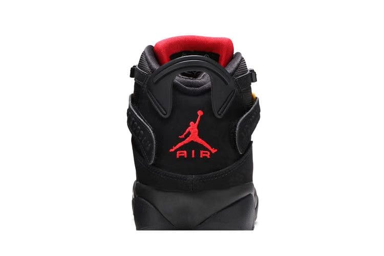 Air Jordan 6 Rings Black Red Sulfur
