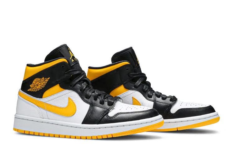 Wmns Air Jordan 1 Mid SE 'White Laser Orange'