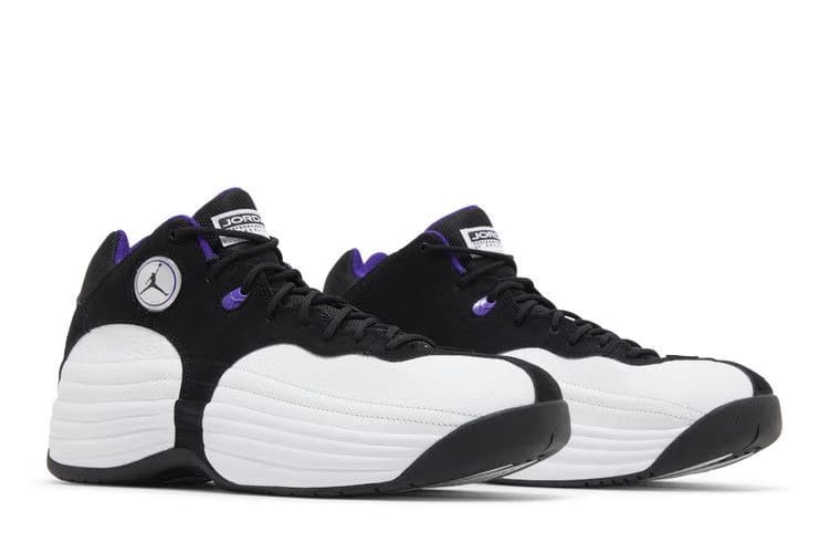 Air Jordan Jumpman Team 1 White Black Field Purple
