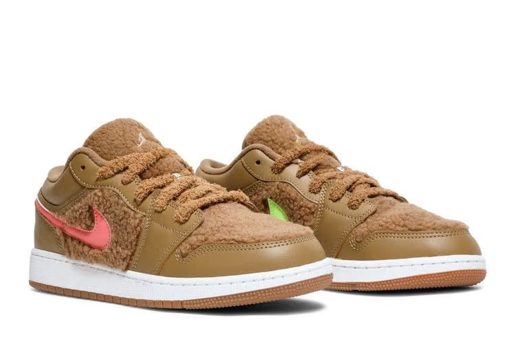 Air Jordan 1 Low Utility GS Teddy Bear