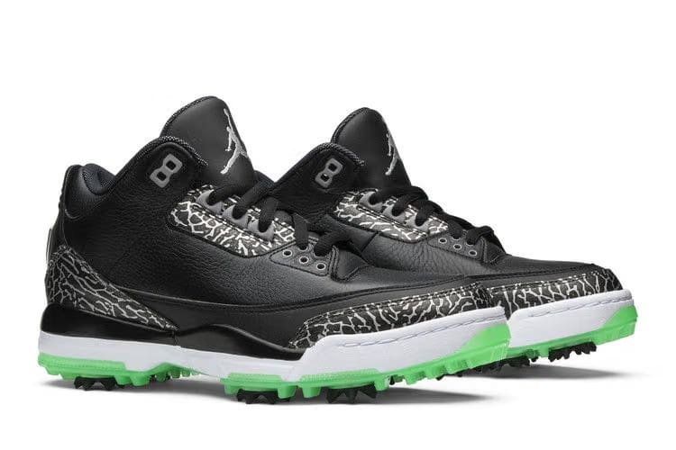 Air Jordan 3 Retro Golf Green Glow