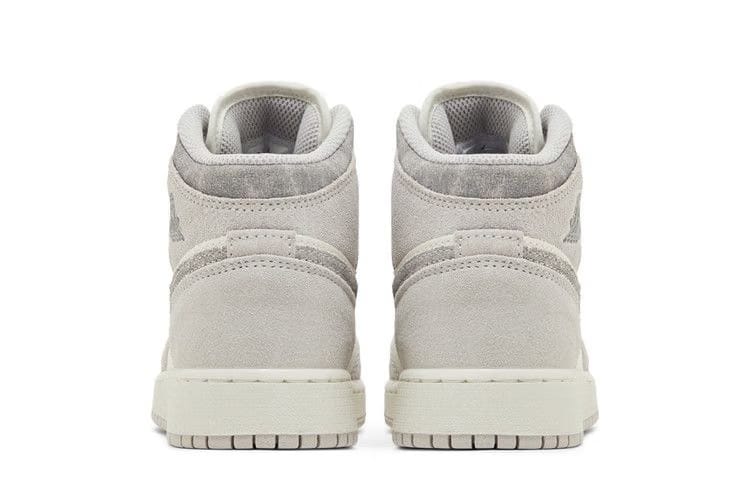 Air Jordan 1 Mid SE GS Neutral Grey Sail