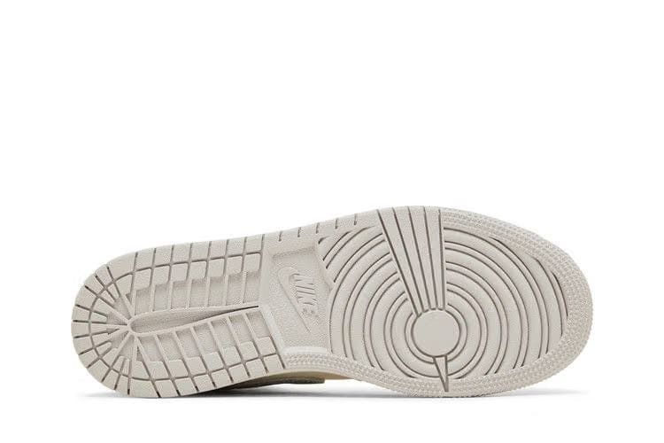 Air Jordan 1 Mid SE GS Neutral Grey Sail
