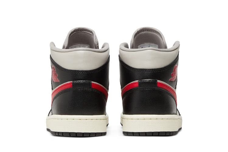 Wmns Air Jordan 1 Mid 'Black College Grey'