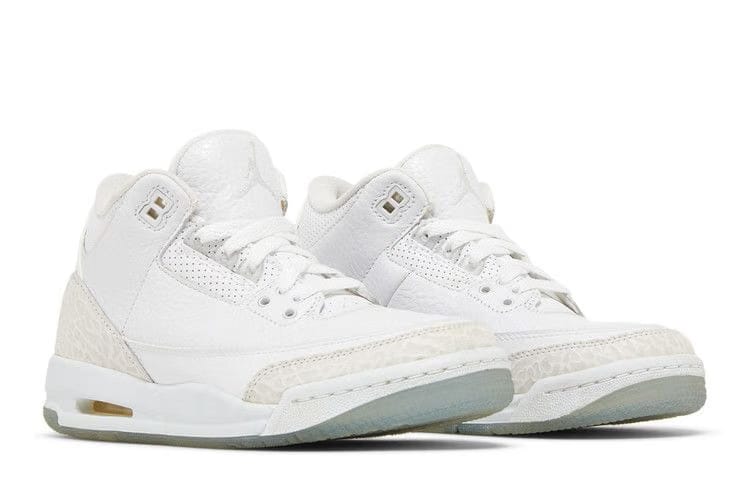 Air Jordan 3 Retro BG Triple White
