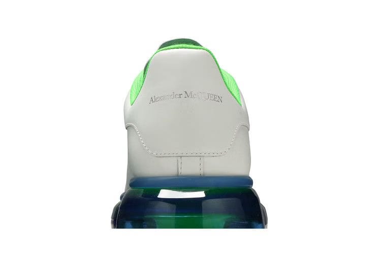 Alexander McQueen Oversized Sneaker Transparent Sole - White Blue