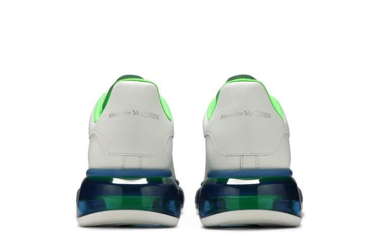 Alexander McQueen Oversized Sneaker Transparent Sole - White Blue