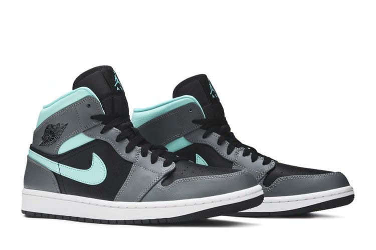 Air Jordan 1 Mid Grey Aqua